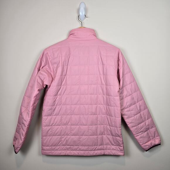 NWT Patagonia Kids Nano Puff Brick Quilt Jacket Size XL/14 Planet Pink 68001 - Picture 4 of 4